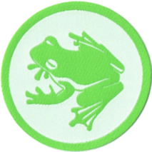 Webabzeichen
                  Schwimmstufe Frosch